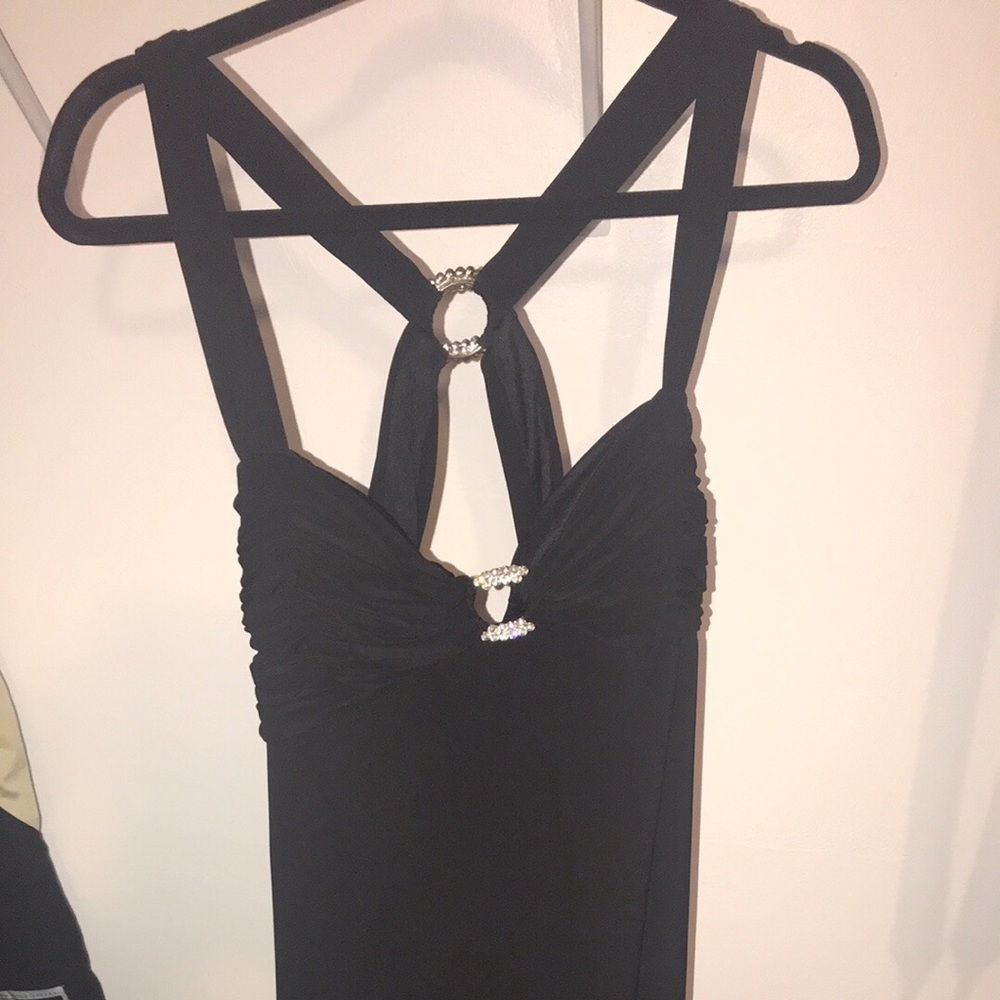 Nightway Size 10 black Dress